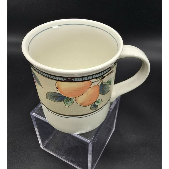 Mikasa Intaglio Garden Harvest Ceramic Mug Dishwasher & Microwave Safe JJ3831 - Picture 2 of 7